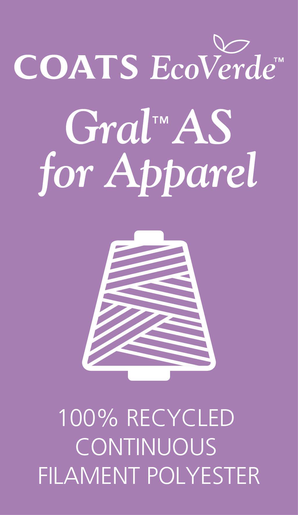 Coats EcoVerde Gral AS for Apparel