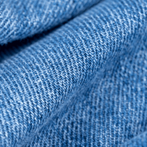 Flame-resistant denim fabric