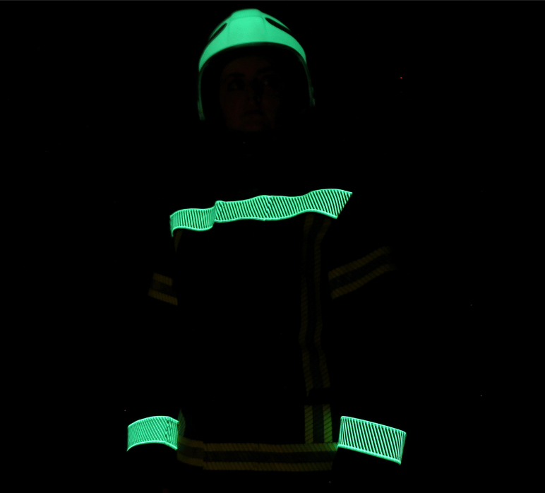 Retro‑reflectivity and phosphorescence