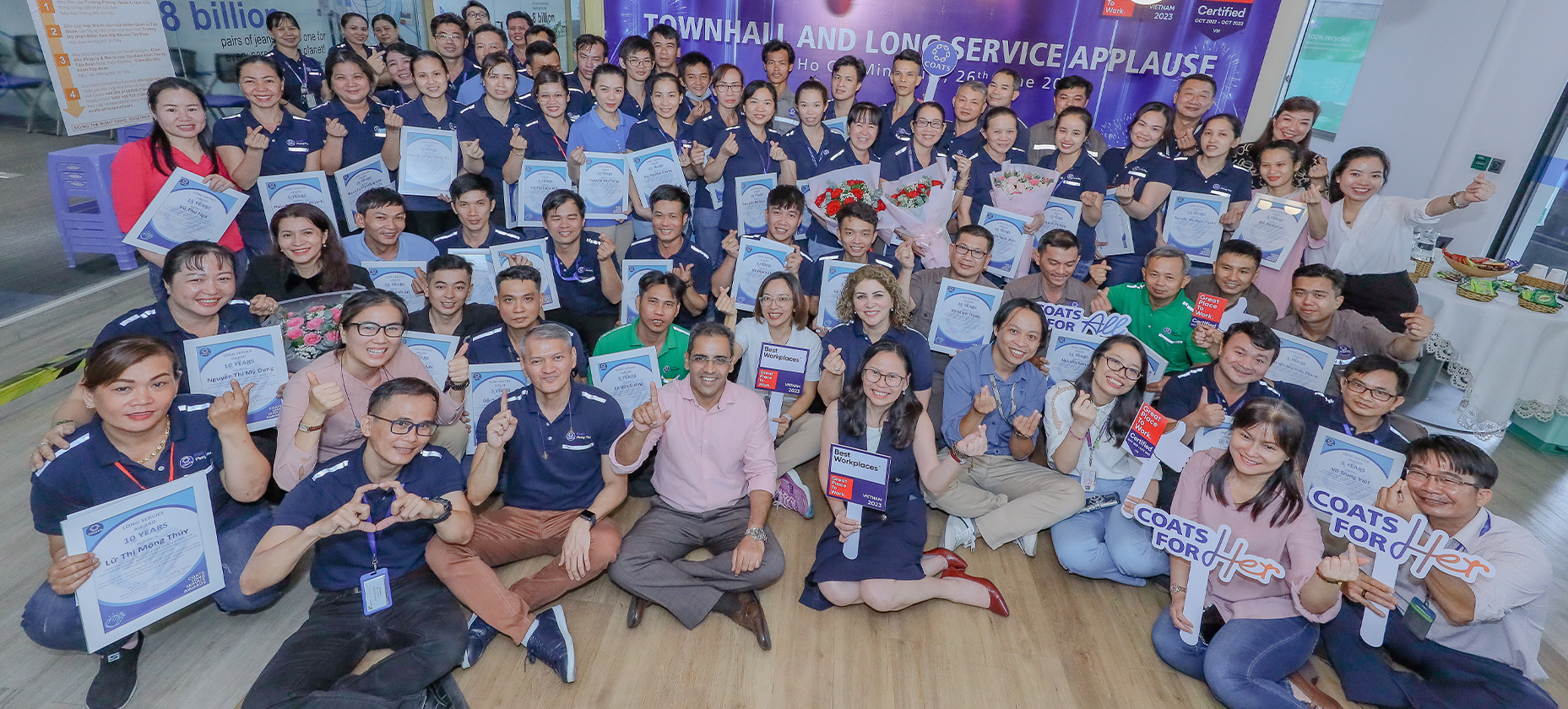 Coats Vietnam GPTW Celebration