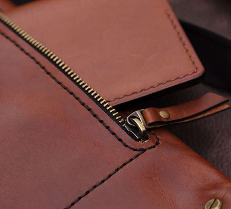 Leather stitching thread