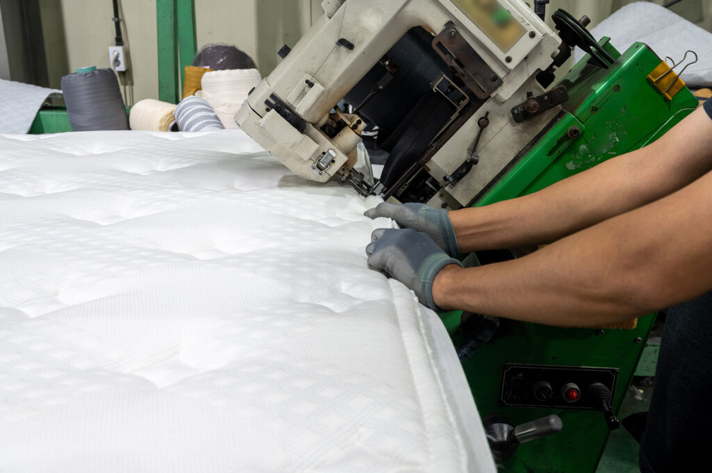 Mattress sewing machine