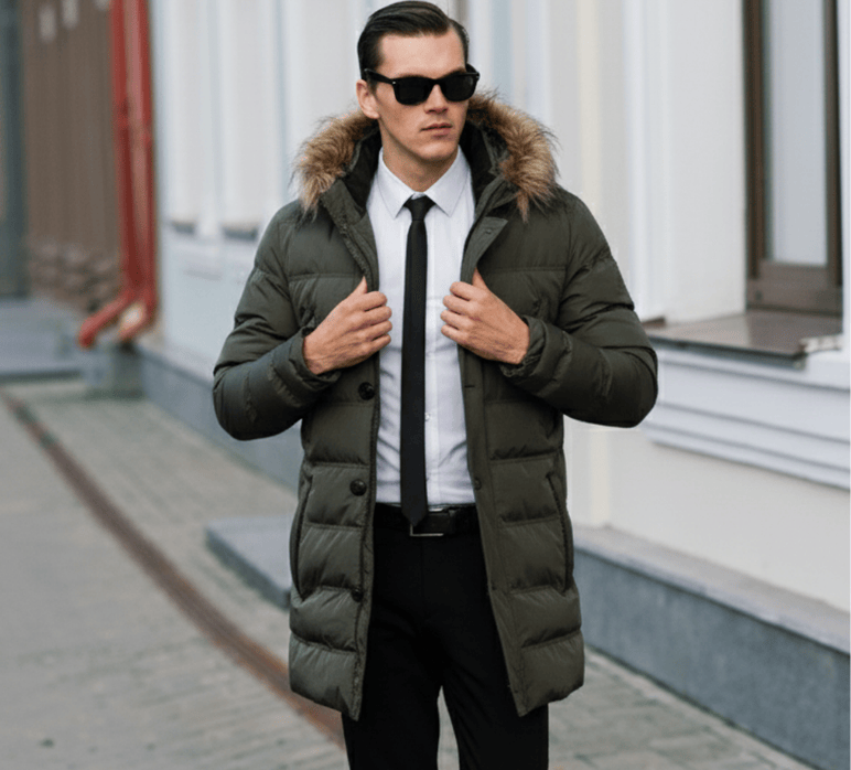 Outdoor jacket sewing thread