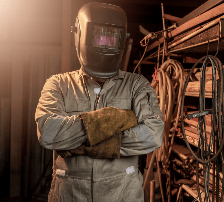 Welder uniform thread
